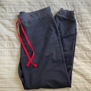 Figs charcoal Zamora joggers size large tall